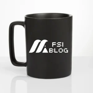 Sleek & Stylish Black Mug
