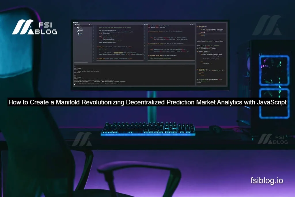 How to Create a Manifold Revolutionizing Decentralized Prediction Market Analytics with JavaScript